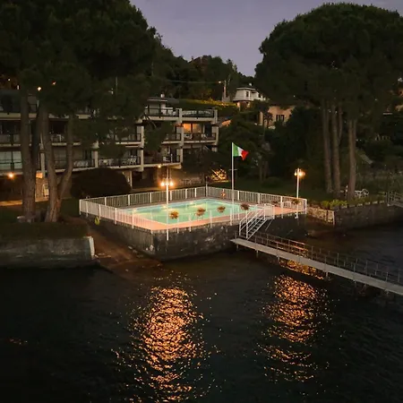 Henriette Terrazza, Accesso Al Lago, Piscina Apartment Angera